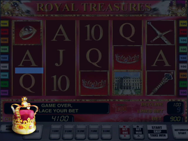 играть онлайн в royal treasures